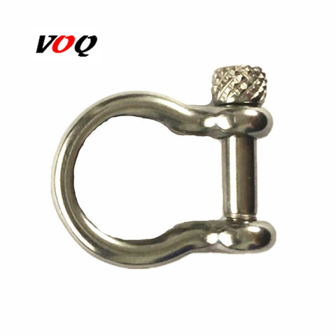 Wholesale Outdoor Survival Bracelet Stainless Steel Horseshoe Buckle Bracelet Connection Fastener Jewelry Making ► Photo 1/6