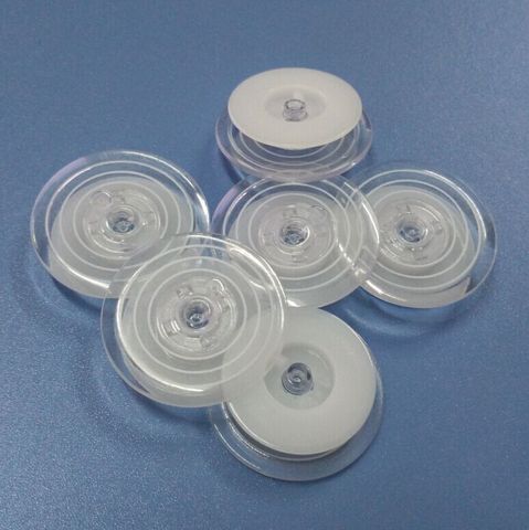 SINGER SEWING MACHINE 10 pieces plastic bobbins 720 -760 TOUCH AND SEW BOBBINS #506417 ► Photo 1/3