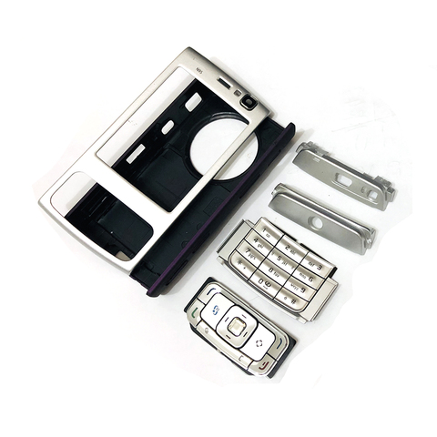 For Nokia N95 Housing Front Faceplate Frame Cover Case+Back cover/battery door cover+Keypad ► Photo 1/5