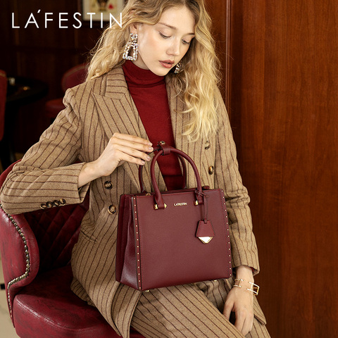 LA FESTIN 2022 New Women Handbag Leather Tote Handbags Luxury Multifunctional Versatile Bag Ladies Luxury Handbags Designer Bag ► Photo 1/6