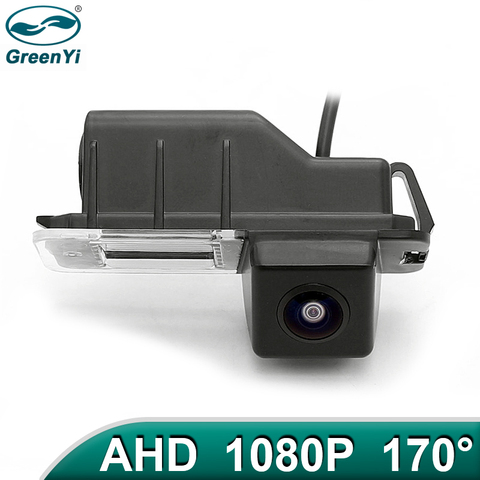 GreenYi 170° 1920*1080P HD Night Vision Vehicle Rear View Reverse Camera For VW Volkswagen Polo 6R V Golf 6 Passat CC Car ► Photo 1/6
