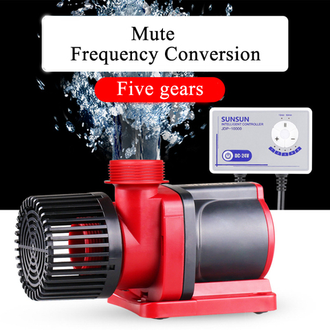 WIFI 220v SUNSUN variable frequency water pump JDP large flow adjustable submersible pump fish tank water pump pump mute ► Photo 1/6