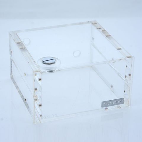 FREEZEMOD Transparent Acrylic Water Tank Dual Optical Drive Computer Water cooler Industrial Water Tank. GQSX-Y3 ► Photo 1/5