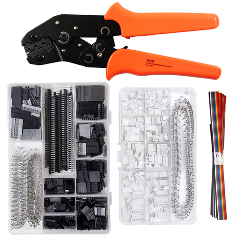 SN-28B Crimping Pliers set XH2.54 SM plug spring clamp pliers for JST ZH1.5 2.0PH 2.5XH EH SM Servo Connectors crimper tool kit ► Photo 1/6