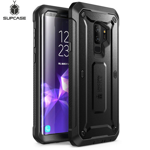 SUPCASE For Samsung S9 Case UB Pro Full-Body Rugged Holster Cover with Built-in Screen Protector Case For Samsung Galaxy S9 ► Photo 1/6