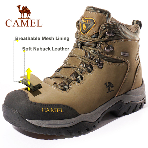 CAMEL Official Men Women Hiking Shoes Outdoor Durable Waterproof Anti-Slip Shoe Outdoor Climbing Trekking Shoes Hiking Boots ► Photo 1/6