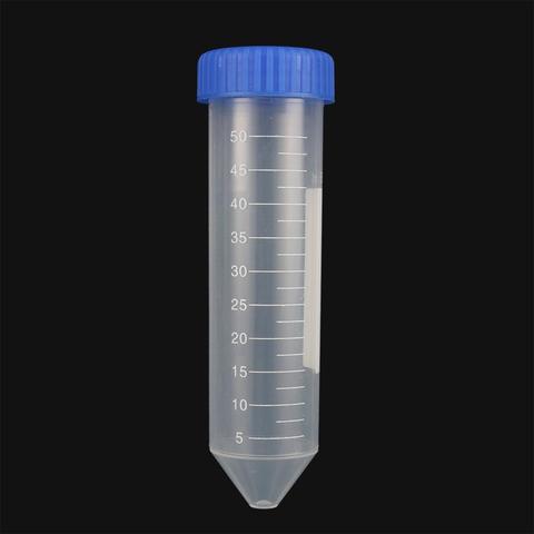 2Pcs 50ml Plastic Transparent Centrifuge Tube with Scale Centrifugal Tube Free-standing Screw Cap Cone Bottom Laboratory Tool ► Photo 1/6
