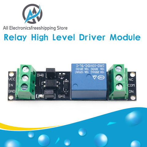 Single 3V relay isolated drive control module High level drive board ► Photo 1/6
