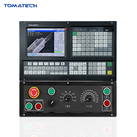 High quality  8 inch display TOMATECH TAC2004M 4 axis CNC milling controller with additonal operation panel ► Photo 1/1