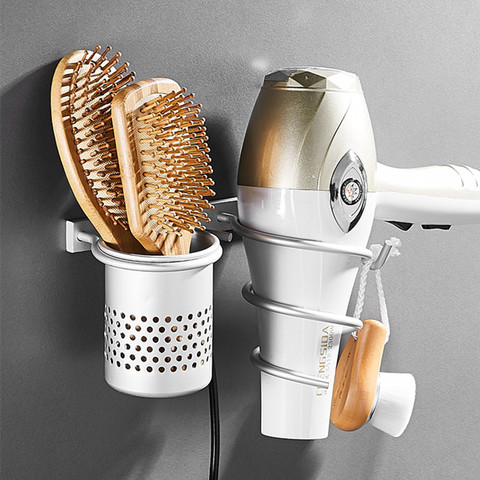 Wall Hanging Type Hair Dryer Rack