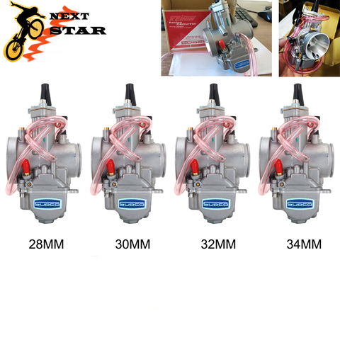 PWK Carburetor Universal Koso OKO Motorcycle Carburetor Carburador 21 24 26  28 30 32 34mm With Power Jet For Racing Moto - AliExpress