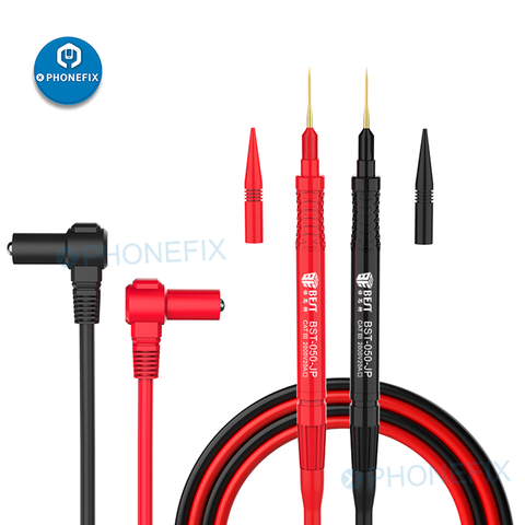 BST-050 Superfine Multimeter Probe Replaceable Needles Test Leads with Alligator Clip for Digital Multimeter Cable Feeler Wire ► Photo 1/5