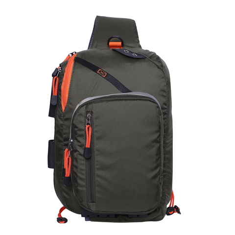 Fly Fishing Sling Pack Multi Function Fishing Gear Bag Pack Fishing Tackle Shoulder Bag ► Photo 1/6