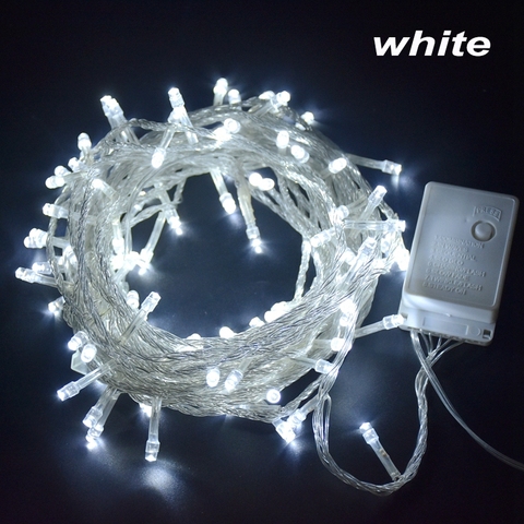 220V Outdoor Christmas String Lights Garland 10M 20M 30M 50M 100M Waterproof LED Fairy Light Wedding Party Xmas Holiday Light ► Photo 1/6