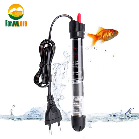Aquarium Heating Rod Adjustable Water Heating Rod Submersible Constant Temperature Control 25W/50W/100W/200W/300W Free Shipping ► Photo 1/6