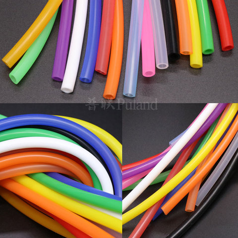 3x5 Silicone Tube ID 3mm OD 5mm 1 meter Flexible Rubber Hose Thickness 1mm Food Grade Soft Drink Pipe Water Connector Colorful ► Photo 1/4