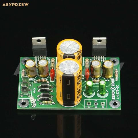 Classic LM1875-GC Stereo power amplifier 20W+20W PCB/DIY Kit/Finished board ► Photo 1/6