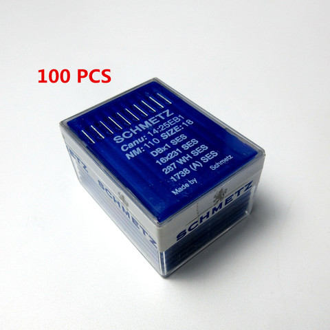 100 PCS SCHMETZ DBX1 16X231 16X95 Needles for JUKI CONSEW BROTHER Sewing Machine please choose your wanted size. ► Photo 1/2