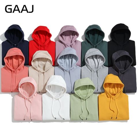 Hoodie Women High Quality Cotton Hoodies Sweatshirts Thick Flannel Fleece Winter Autumn Oversized Warm Hooded Sweatshirt Woman ► Photo 1/6