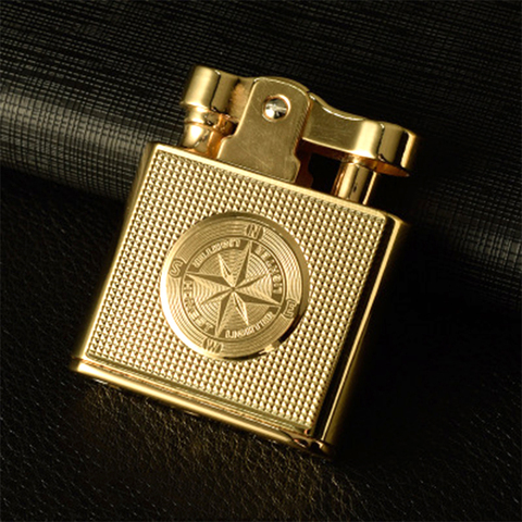 Honest Kerosene Cigarette Lighter For Smoking Retro Oil Petrol Refillable Flint Fire ► Photo 1/6