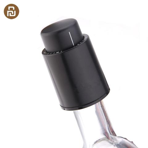 Xiaomi Mijia Plastic Vacuum Wine Bottle Stopper Sealed Storage Vacuum Memory Wine Stopper Electric Stopper Wine Corks ► Photo 1/5