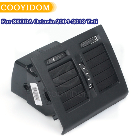 COODIYOM Octavia Rear Air Conditioning Outlet Center Armrest A/C  Air Vent Assembly For SKODA Octavia 2004-2013 Yeti 1ZD 819 203 ► Photo 1/6
