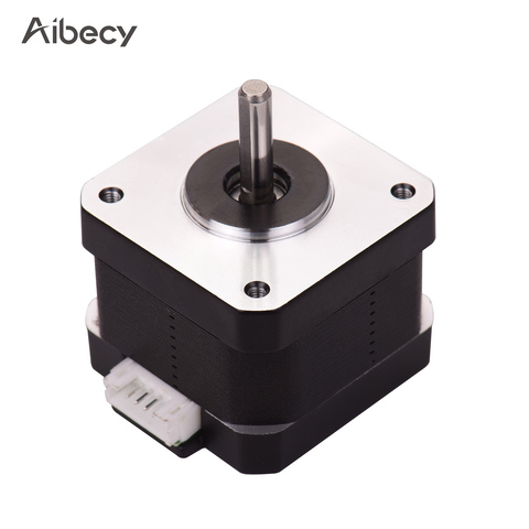 Aibecy 42-34 Stepper Motor 2 Phase 1.8 Degree Step Angle 0.4N.M 0.8A Step Motor for Creality CR-10 CR-10S Ender 3  3D Printer ► Photo 1/6