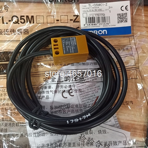 2PCS TL-Q5MC1-Z TL-Q5MC2-Z TL-Q5MB1-Z NPN/PNP NO/ NC Omron Proximity Switch Inductive Sensor 3 Wire DC10-30V 100% New Original ► Photo 1/1