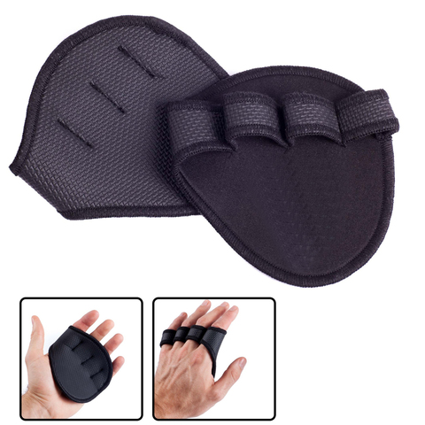 Lifting Palm Dumbbell Grips Pads Unisex Anti Skid Weight Cross Training Gloves Gym Workout Fitness Sports For Hand Protector ► Photo 1/6