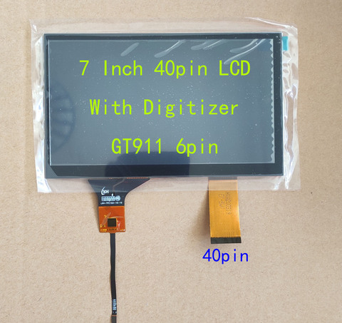 7inch Car Navigation Universal  LCD 40pin 1024*600 With Capacitive Touch Screen NEW  165*100mm ► Photo 1/6