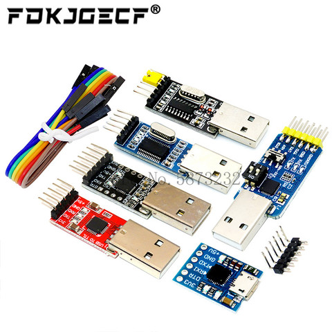 CP2102 Micro USB 2.0 to UART TTL 5PIN Connector Module Serial Converter STC Replace FT232 USB TO TTL CH340G PL2303 for arduino ► Photo 1/6