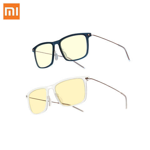 Original Xiaomi Mijia 50% Anti-blue Blue Goggles Pro Ultralight Anti UV Glasses Fatigue Proof for Play Computer Phone Driving ► Photo 1/6