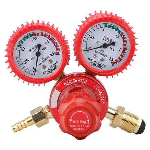 Propane Pressure Propane Pressure Reducer Gauge Welding Cutting Parts Propane Pressure Reducer Argon Regulator Zinc Alloy new ► Photo 1/6