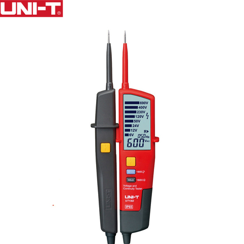 UNI-T AC DC Voltage Continuity Tester 690V Metal Detector Waterproof Test Voltage Meter Pen Full LCD Display RCD Test Multimeter ► Photo 1/6