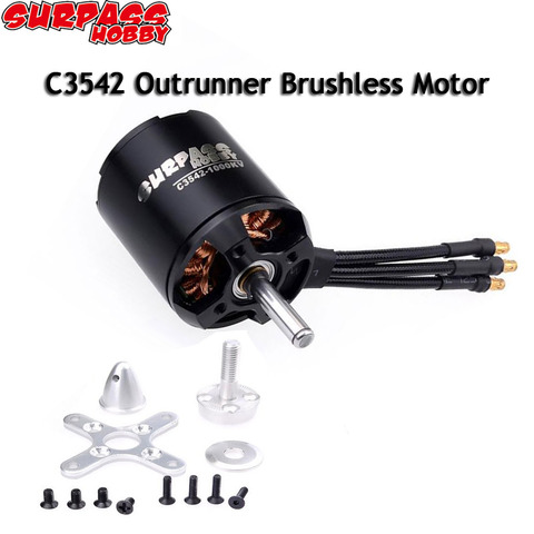 C2820 3542 1450KV 1250KV 1000KV Outrunner Brushless Motor 5.0mm Shaft compatible 2-4S Lipo/50A ESC FPV Multirotor Quadcopter ► Photo 1/6