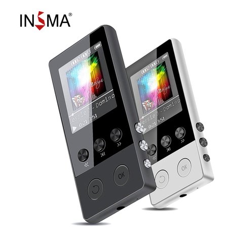 up to 128GB bluetooth MP3 Player Earphones HiFi fm Radio Sport MP 4 HiFi Portable Music Players Voice Recording Recorder TF Card ► Photo 1/6