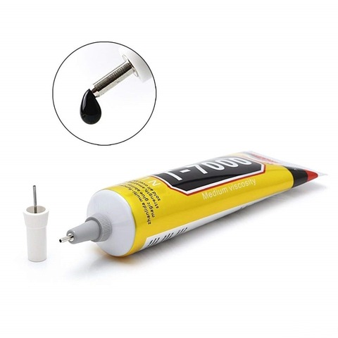 50ML Black T-7000 Glues Multipurpose Adhesives Super Glues Liquid Epoxy Glues For DIY Crafts Glass Phone Case Metal Fabric ► Photo 1/2