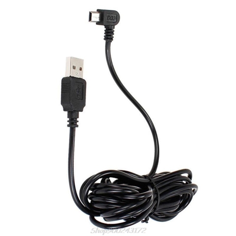 3.5M USB Type-A to Mini 5Pin Right Angle Charging Cable for GPS Navigator Jy27 20 Dropship ► Photo 1/5