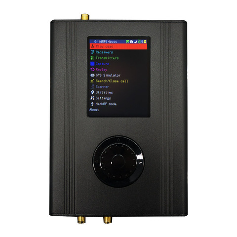 PortaPack console For HackRF One 1MHz-6GHz SDR receiver and transfer AM FM SSB ADS-B SSTV Ham radio ► Photo 1/6