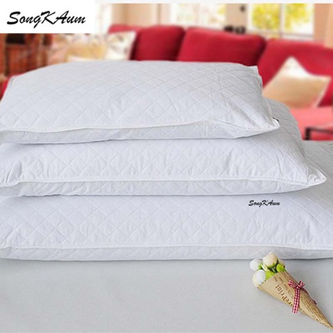 SongKAum 100% buckwheat pillow Child adult Neck care Washable single pillows 100% Cotton Cover health care ► Photo 1/3