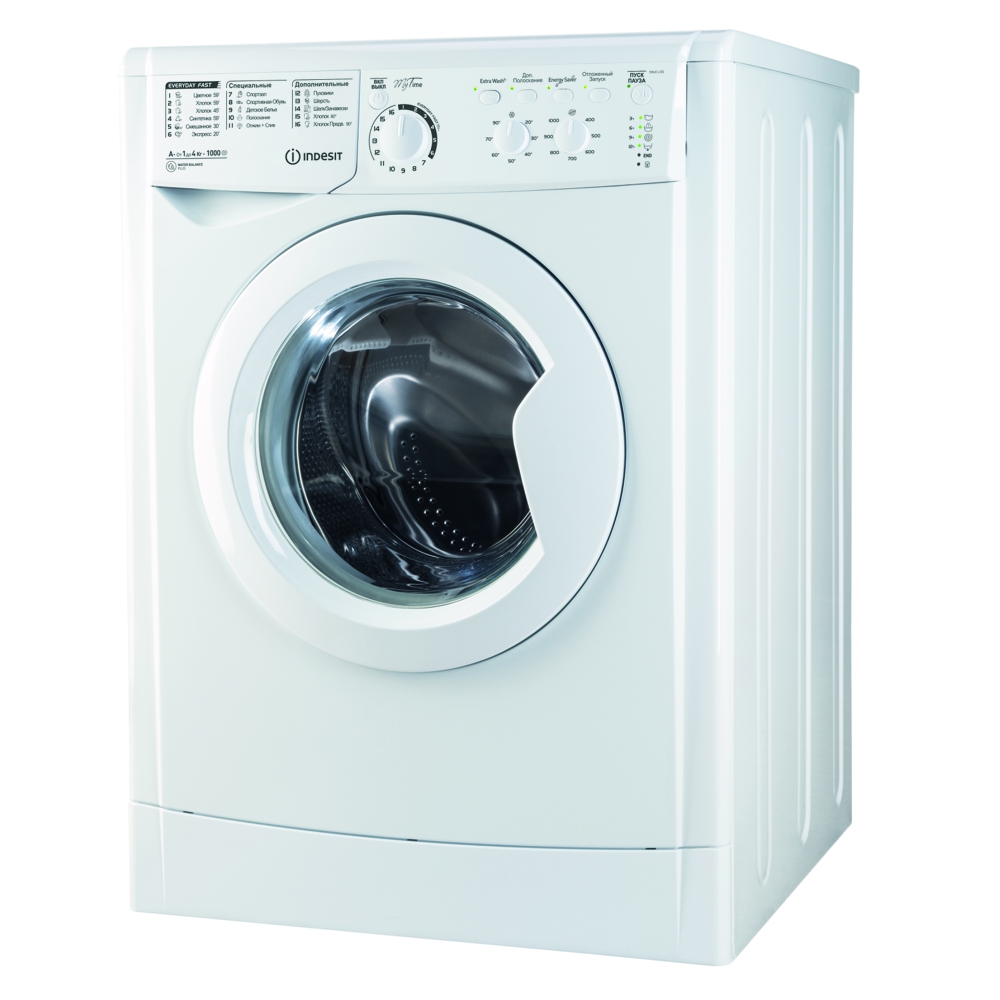 Washing machine narrow Indesit EWUC 4105 CIS ► Photo 1/4