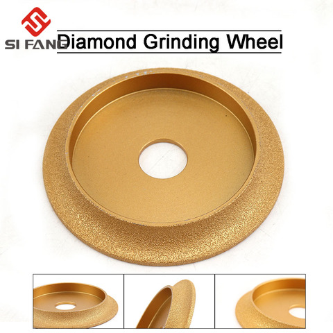 100mm Diamond Grinding Wheel 45 degrees 4 inch Electroplated Grinder for hard alloy  tungsten steel milling cutters etc ► Photo 1/6