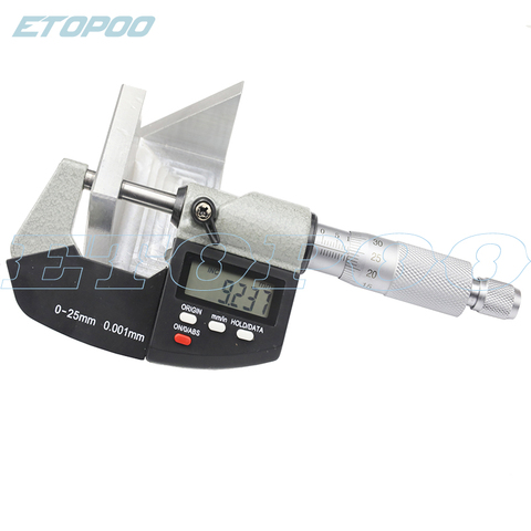 High quality 0-25mm Micron Digital outside Micrometer Electronic micrometer gauge 0.001mm digital gauge measuring tools ► Photo 1/6