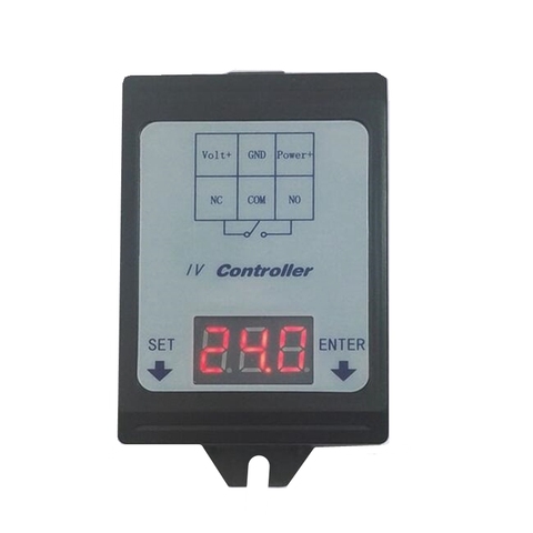 DC voltage detection control relay 6-80V/48V60V battery charge and discharge timing / 30A on/off switch ► Photo 1/6