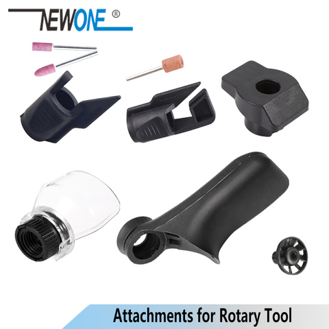 NEWONE Rotary Tool Attachments Accessories Saw Sharpening Dust Blower Fan Shield Grinding Guide ► Photo 1/6