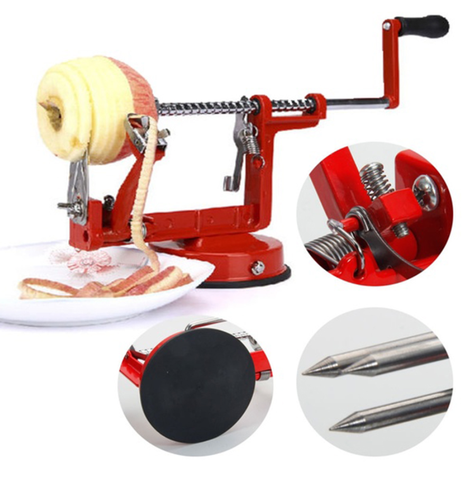 Stainless Steel 3 in 1 Apple Peeler Fruit Peeler Slicing Machine / Apple Fruit Machine Peeled Tool Creative Home Kitchen ► Photo 1/6