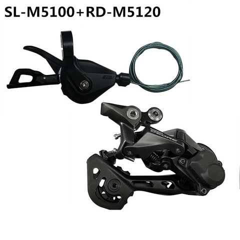 SHIMANO DEORE SL-M5100 + RD-M5100 SLX M7000 11S Groupset MTB Mountain Bike 1x11S M5100 M7000 Rear Derailleur Shifter Lever ► Photo 1/2