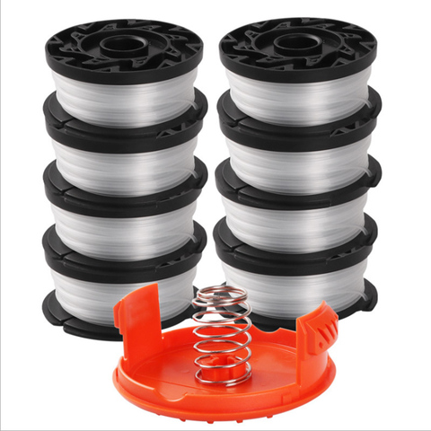 Replacement Spool scap cover for Black Decker Line String spring Trimmer Weed Eater Refills 30ft 0.065”AF-100-3ZP ► Photo 1/6