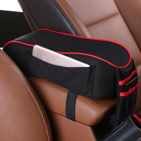 Car Armrest Mat Interior Auto Armrests Storage Box Mats Universal Armrest Cushion Cover Pad Automobiles Protector Pad ► Photo 1/6