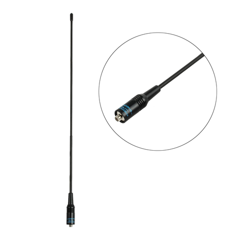 2pcs SMA-Female SMA-F NA-771 Gain Antenna 144/430MHz for Baofeng UV-5R UV-82 BF-888S BF888S Portable Walkie Talkie Accessories ► Photo 1/5